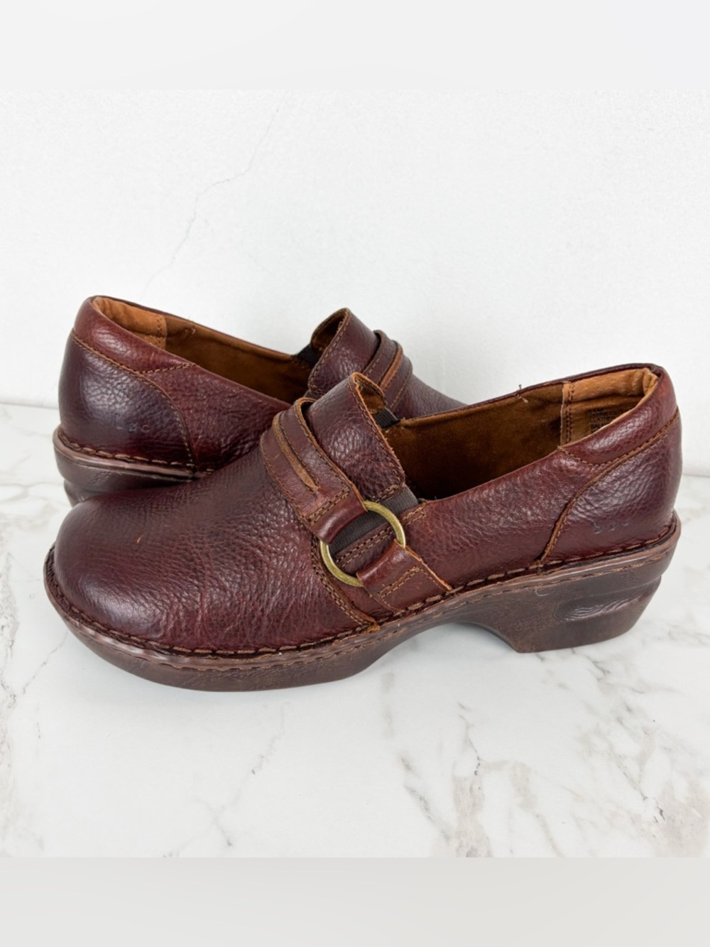 B.O.C Burnette Women’s Leather Clogs Sz 11 - Picture 7 of 13
